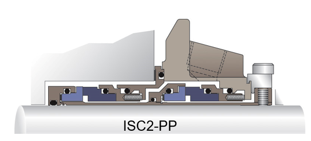 ISC2-PP Dual Flexible Stator Pusher Seals
